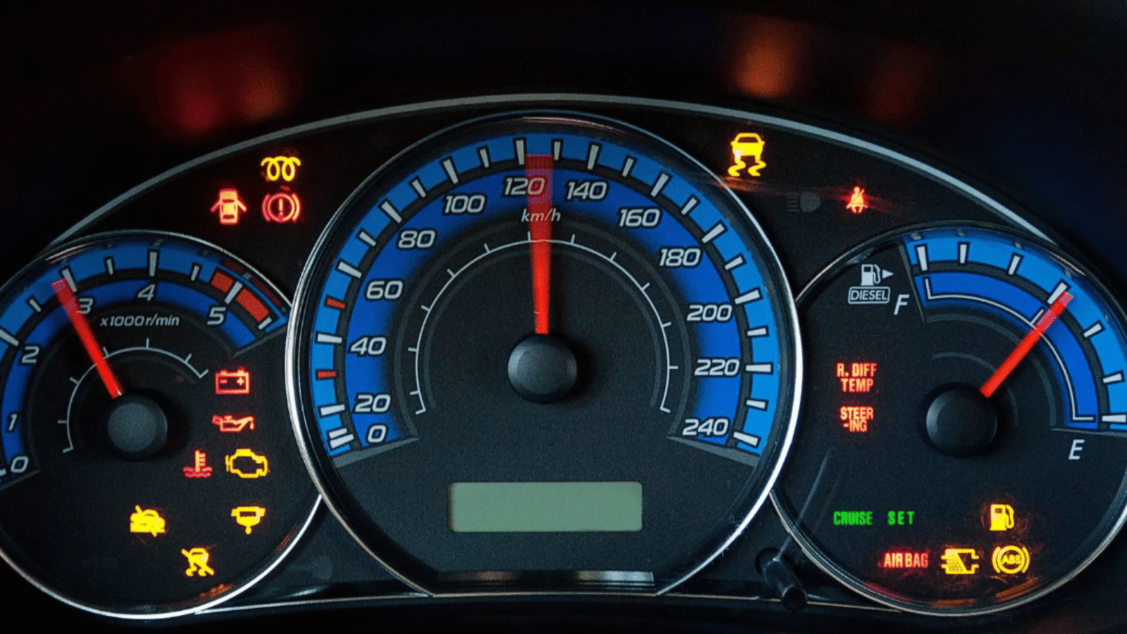 A Guide to Common Dashboard Warning Lights: Car Warning Lights ...