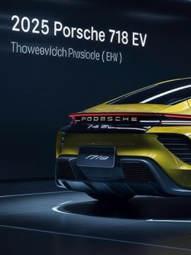 Porsche 718 Cayman EV Concept: The Future of Electric Sports Cars