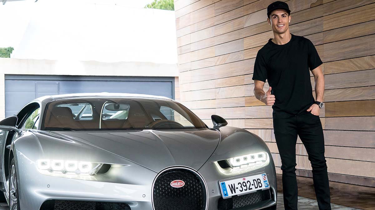 Cristiano Ronaldo Cars Collection: Inside His Multi-Million-Dollar Garage 2 Ronaldo Bugatti chiron